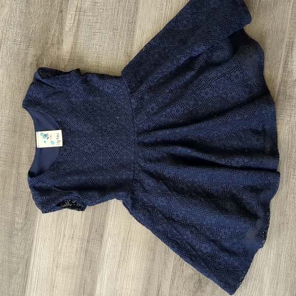 Lily Bleu Other - 5/$30!! Navy Lace Dress